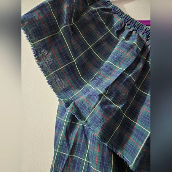 Bailey/44 Plaid One-Shoulder Ruffle Top - Picture 4 of 10